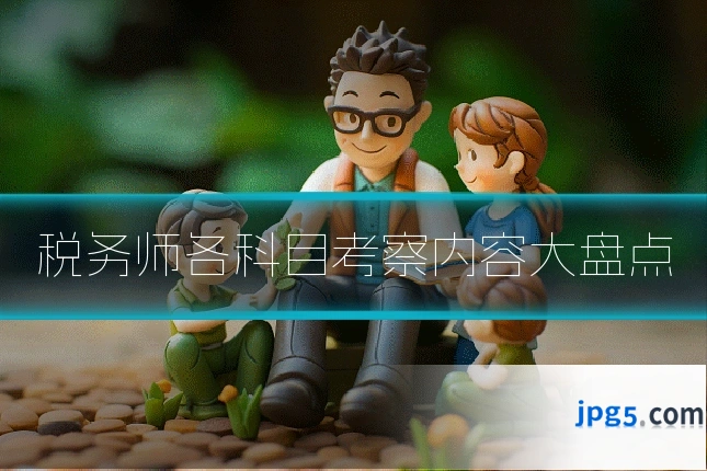 税务师各科目考察内容大盘点