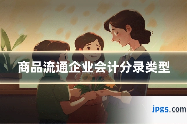 商品流通企业会计分录类型