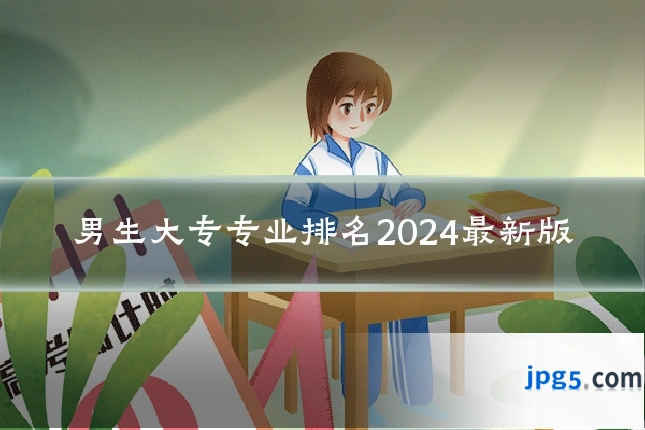 男生大专专业排名2024最新版